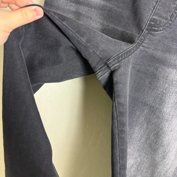 Spanx Vintage Black Straight Leg Ankle Jean XL 20355R - Picture 5 of 16